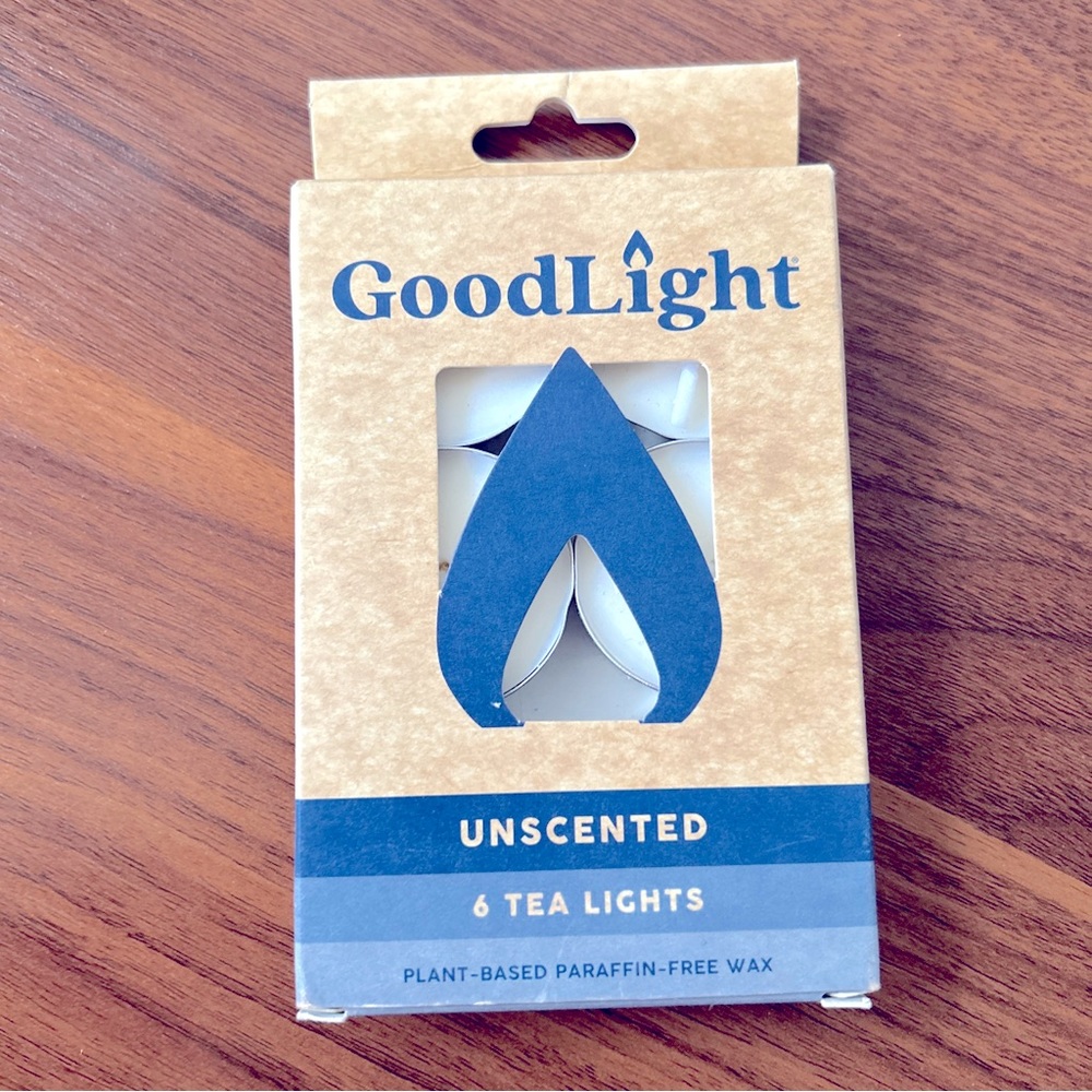 GOODLIGHT Unscented Tea lights, 6 CT